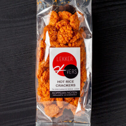 Hot rice crackers