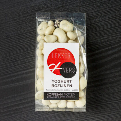 Yoghurt rozijnen